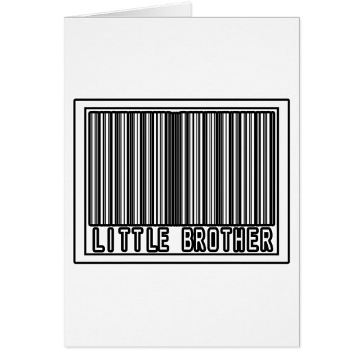 Barcode Little Brother Cards (Front)