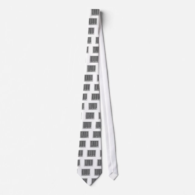 Barcode Oncologist Neck Tie (Front)
