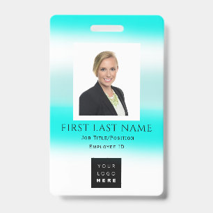 Barcode Photo Name ID Card Medical Surgery Badge