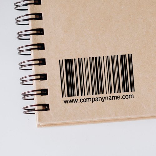 Barcode Rubber Stamp