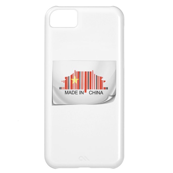 Barcode sticker made in China Case For iPhone 5C