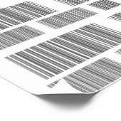 Barcode tattoos by temporarytat (Angled)