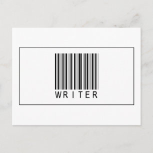 Barcode Writer Postcard