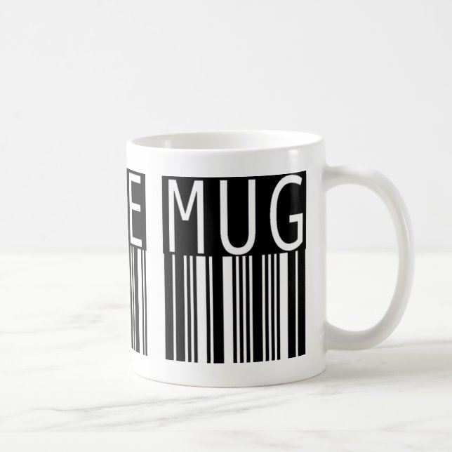 barcodecoffee coffee mug (Right)