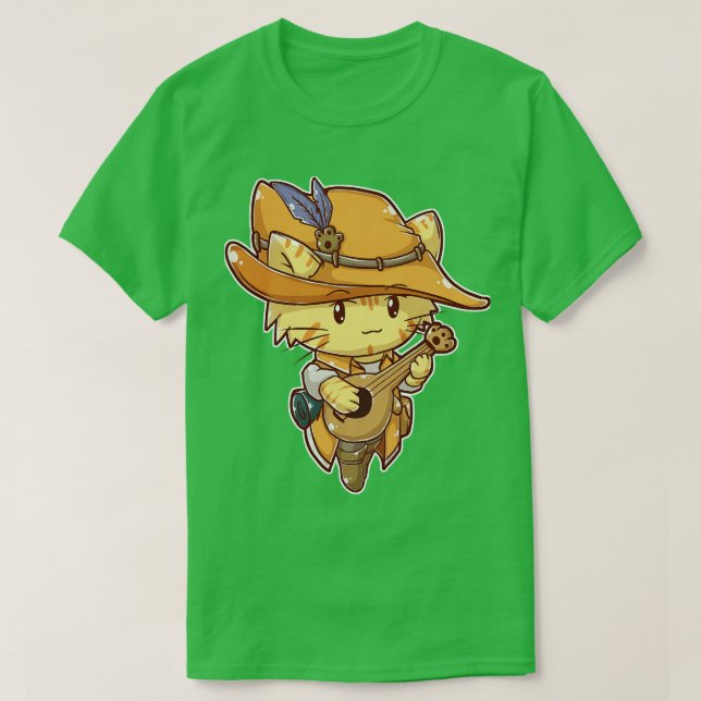 Bard Cat T-Shirt (Design Front)