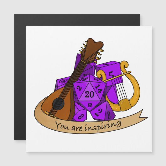 Bard Dice Design (Front/Back)