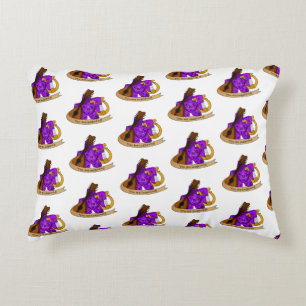 Bard Dice Design Accent Pillow