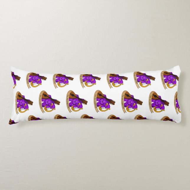 Bard Dice Design Body Pillow (Front)
