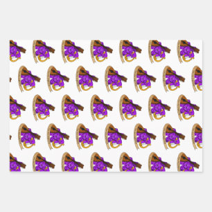 Bard Dice Design Wrapping Paper Sheets