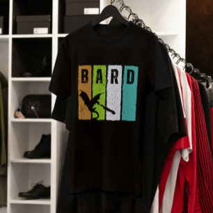 Bard Dungeon Fantasy Role playing Grunge T-Shirt