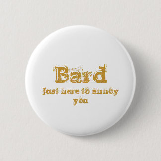 Bard Pinback Button