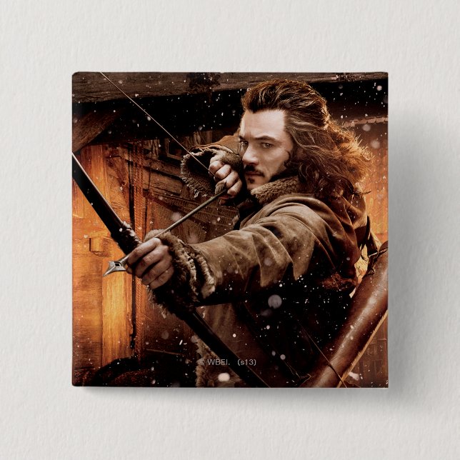 BARD THE BOWMAN™  and Characters Movie Poster Button (Front)