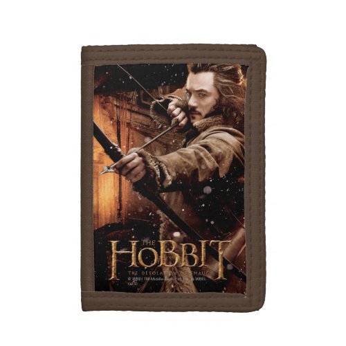 BARD THE BOWMAN  and Characters Movie Poster Tri_fold Wallet