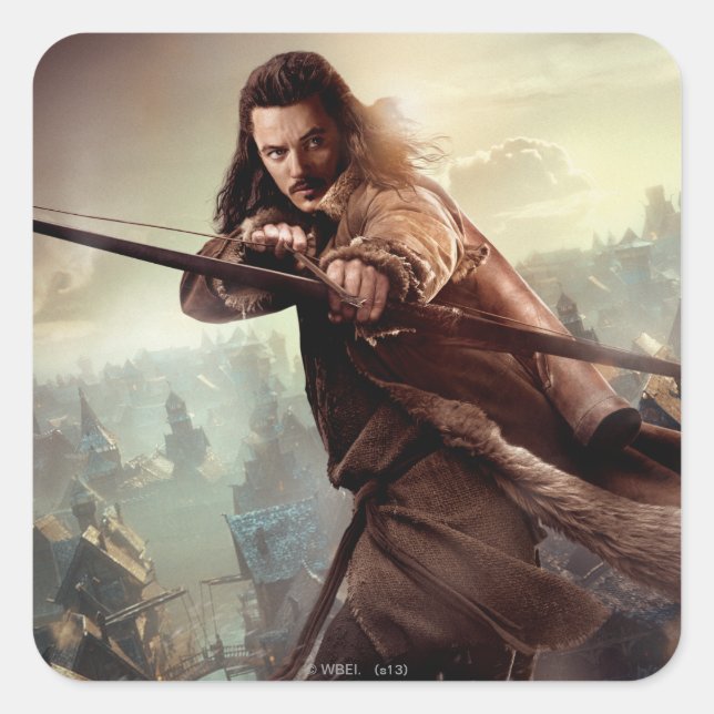 BARD THE BOWMAN™ Character Poster 3 Square Sticker (Front)