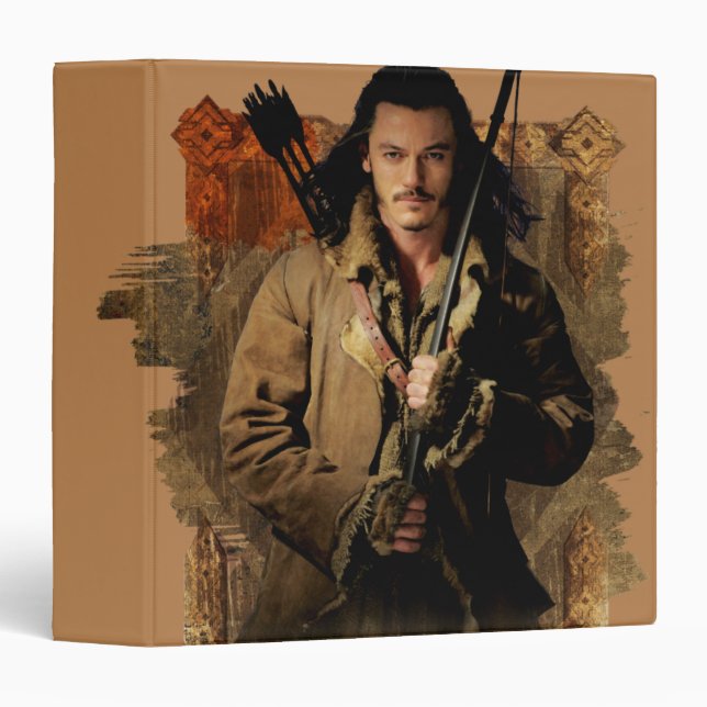 BARD THE BOWMAN™ Framed Graphic 3 Ring Binder (Front/Spine)