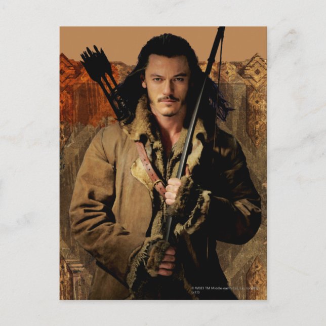 BARD THE BOWMAN™ Framed Graphic Postcard (Front)