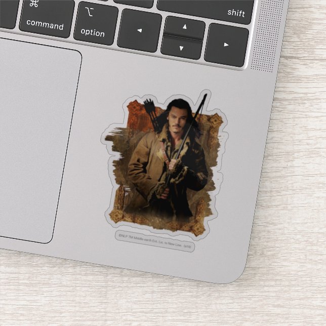 BARD THE BOWMAN™ Framed Graphic Sticker (Detail)