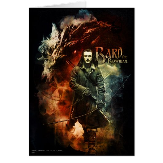 BARD THE BOWMAN™ & Smaug Cards (Front)