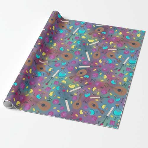 Bards and Tabletops Wrapping Paper