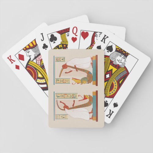 Bards of Ramses III Ancient Egypt T_Shirt Playing Cards