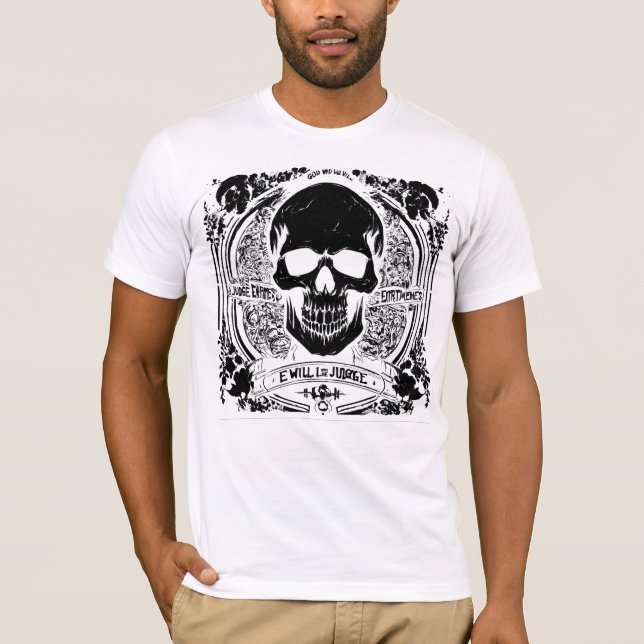Bare Bones Chic: Skeleton Tee Sale! (Front)