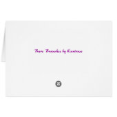 Bare Branches Cards (Back Horizontal)