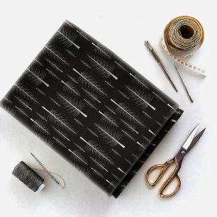 Bare Fir Trees White on Any Color ID877 Fabric