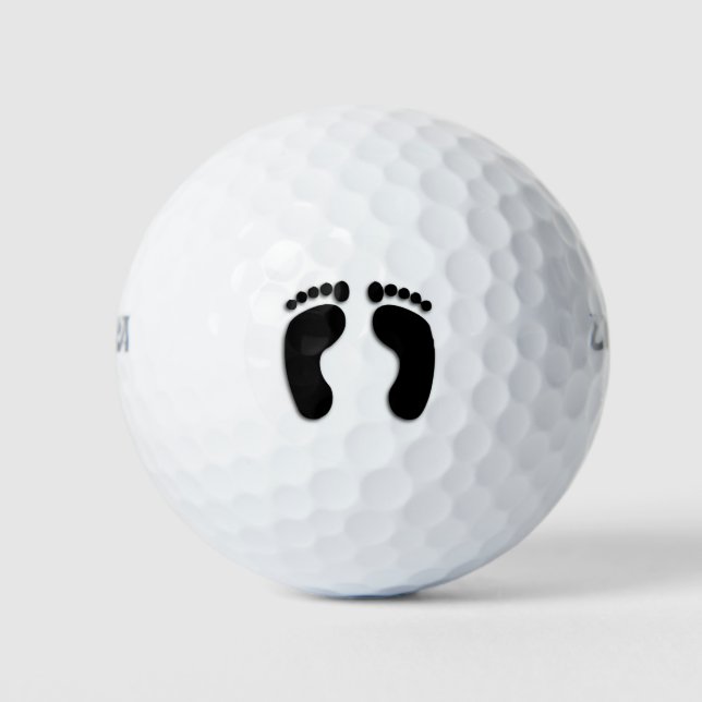 Bare Footprints Golf Balls (Front)