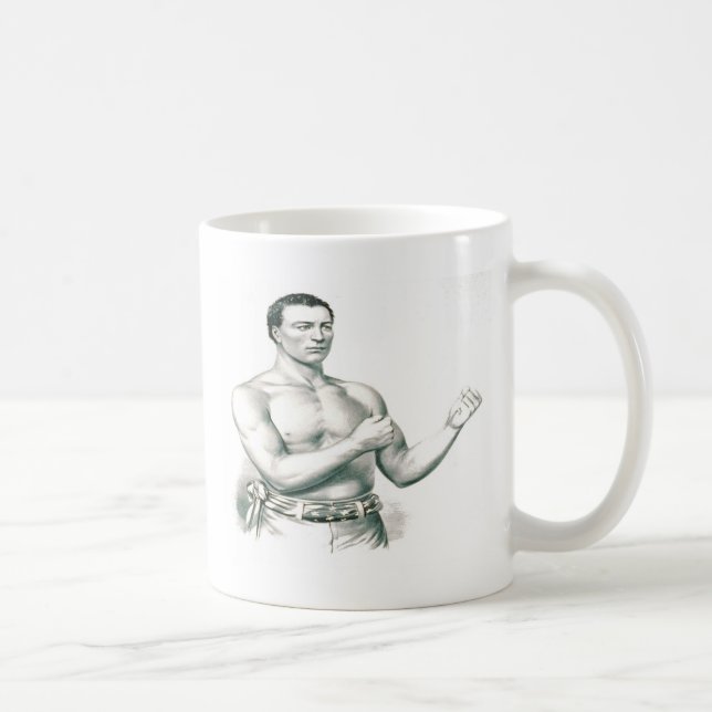 Bare-Knuckles Boxer John C. Heenan - The Champ! Coffee Mug (Right)