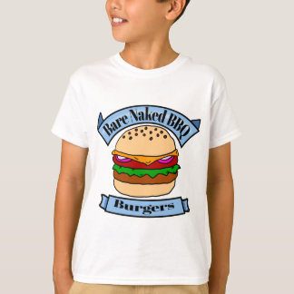 Bare Nekkid BBQ Burgers T-Shirt