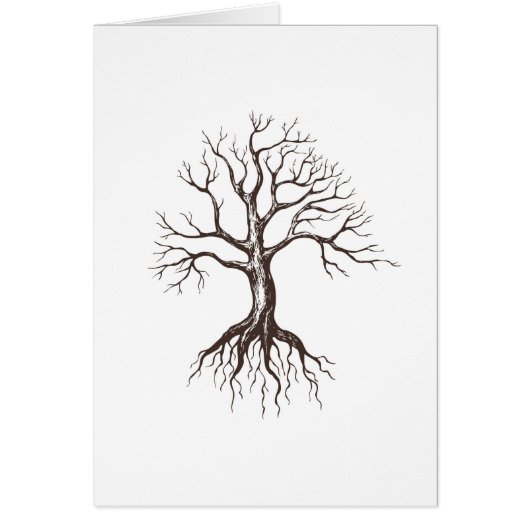 Bare tree cards (Front)
