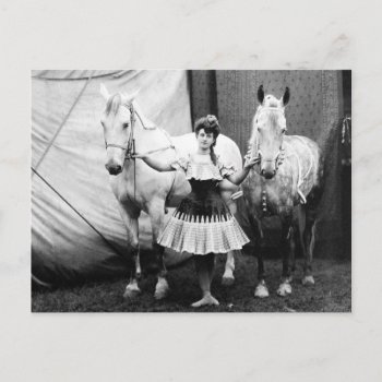 Bareback Girl: 1904 Postcard by Photoblog at Zazzle