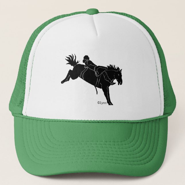 Bareback Rider 300 Trucker Hat (Front)