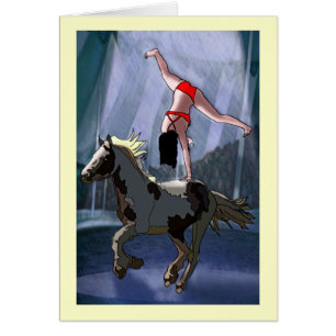 Bareback Rider Cards