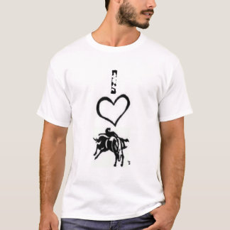 Bareback Rider's Girlfriend T T-Shirt