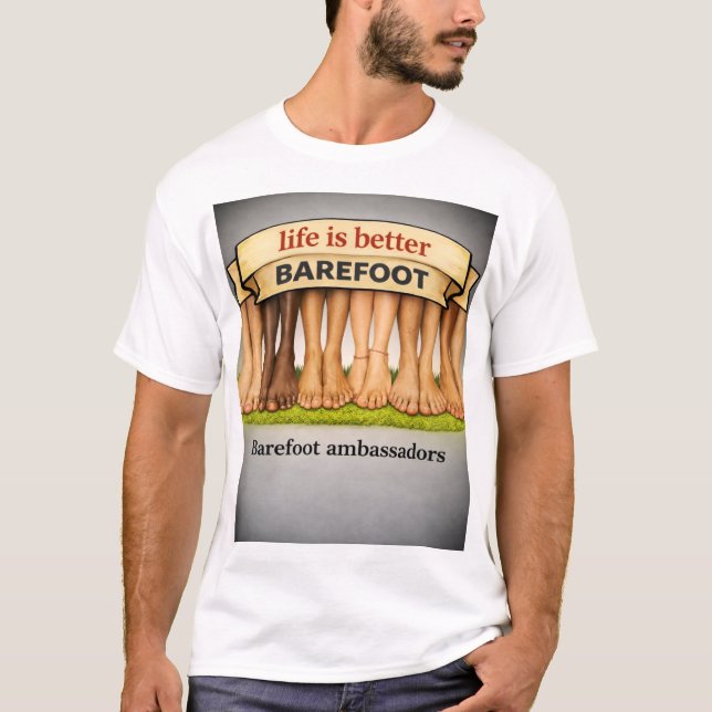 Barefoot ambassadors  T-Shirt (Front)