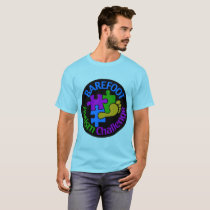 Barefoot Autism Challenge Men's Basic T-Shirt