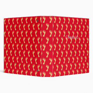 Barefoot Beach Bum Thunder_Cove 3 Ring Binder