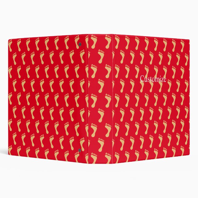 Barefoot Beach Bum Thunder_Cove 3 Ring Binder (Background)