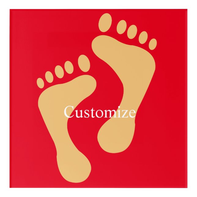 Barefoot Beach Bum Thunder_Cove   Acrylic Print (Front)