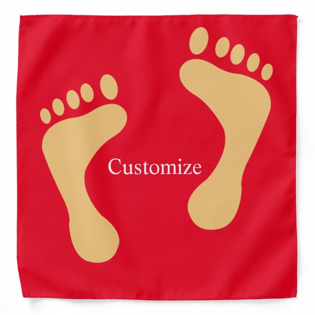 Barefoot Beach Bum Thunder_Cove  Bandana (Front)