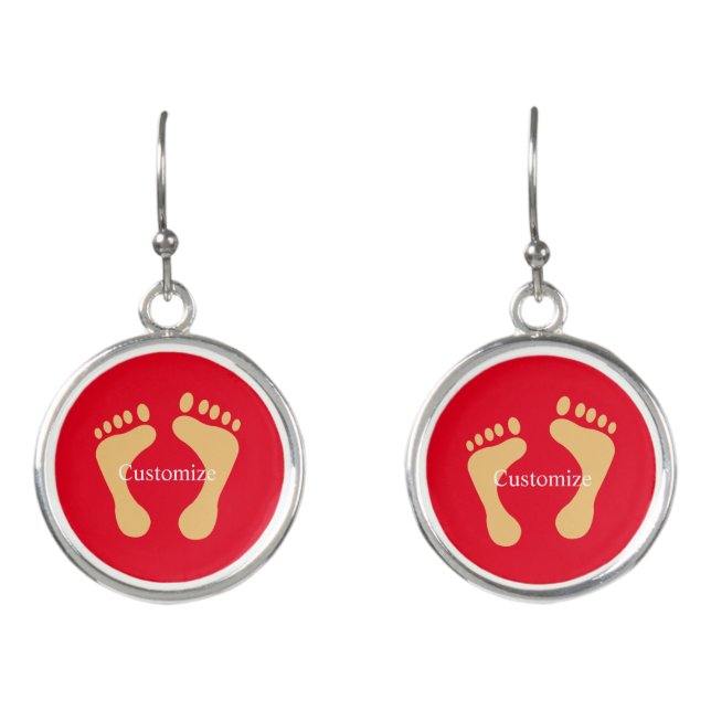 Barefoot Beach Bum Thunder_Cove  Earrings (Front)