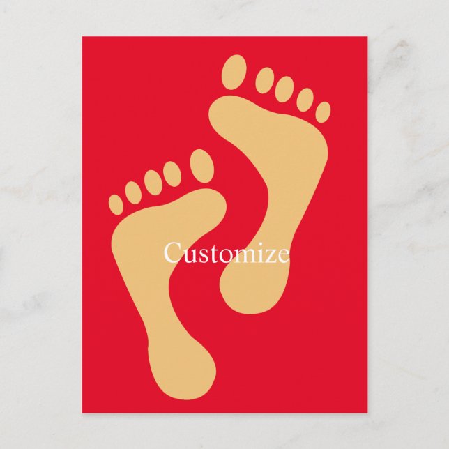 Barefoot Beach Bum Thunder_Cove Postcard (Front)