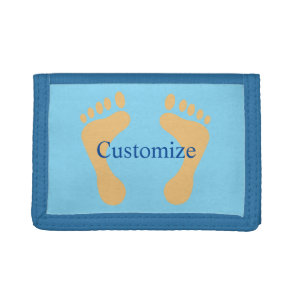 Barefoot Beach Bum Thunder_Cove Tri-fold Wallet