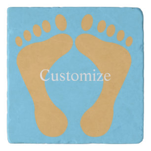 Barefoot Beach Bum Thunder_Cove  Trivet