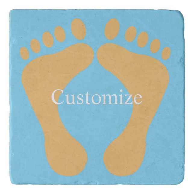 Barefoot Beach Bum Thunder_Cove  Trivet (Front)