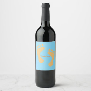 Barefoot Beach Bum Thunder_Cove Wine Label