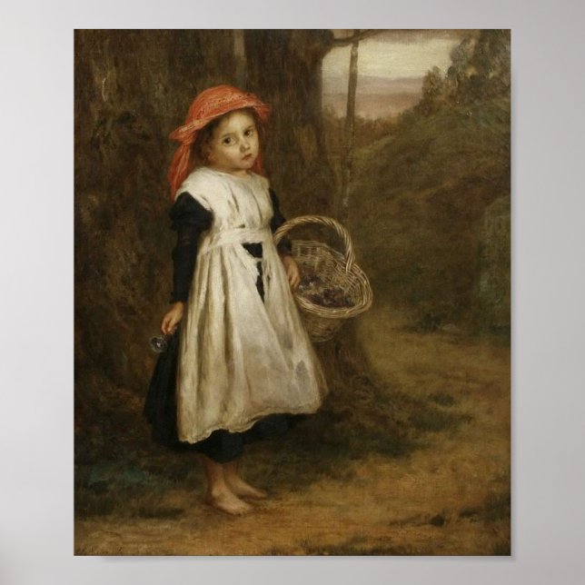 Barefoot Flower Girl Poster (Front)