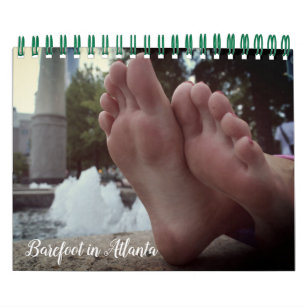 Barefoot in Atlanta 12-month Calendar