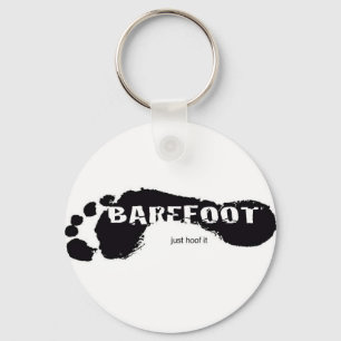BareFoot Logo Keychain